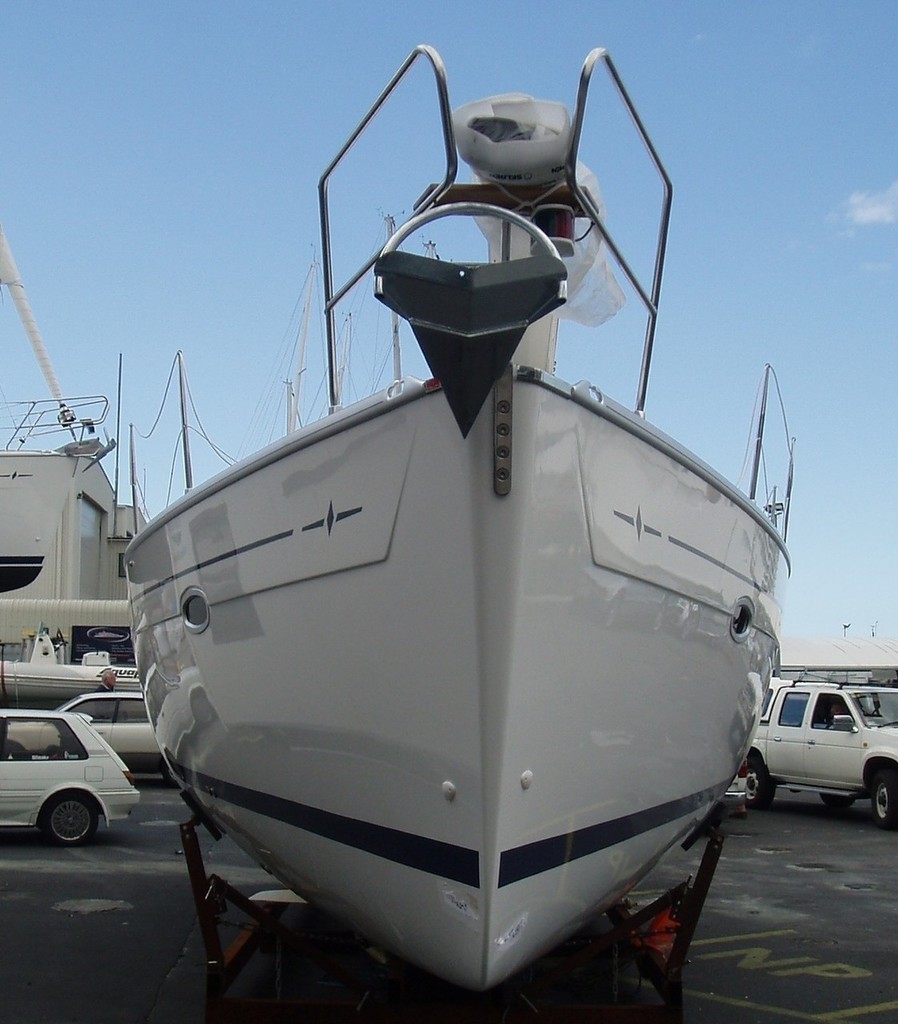 Bavaria 39 with Rocna anchor in place - International Marine Brokers © Jane Pares